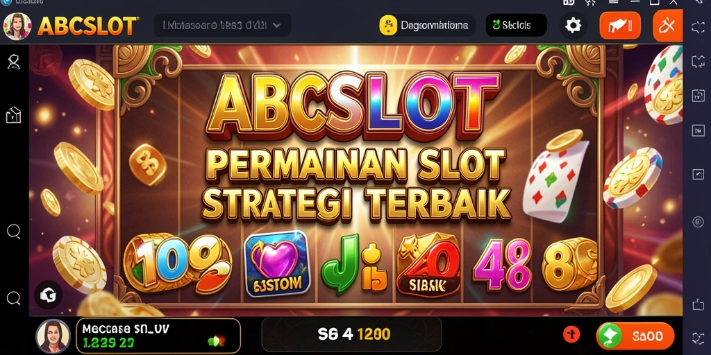 Tampilan menawan dari gameplay slot ABCSLOT yang mengasyikkan.