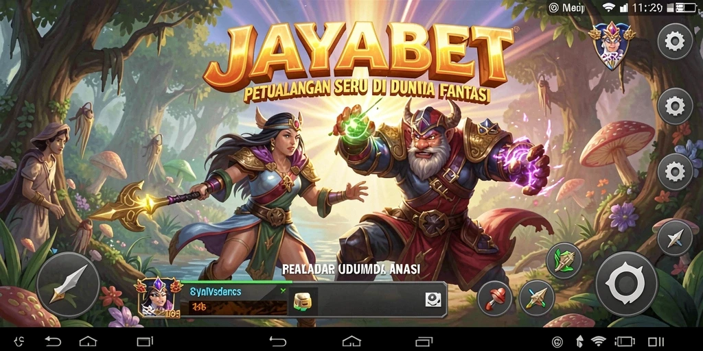 Gameplay JAYABET yang menantang dan seru di dunia petualangan.