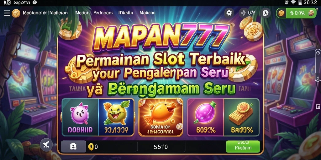 Tampilan gameplay <strong>MAPAN777</strong> yang mengasyikkan dan penuh warna.