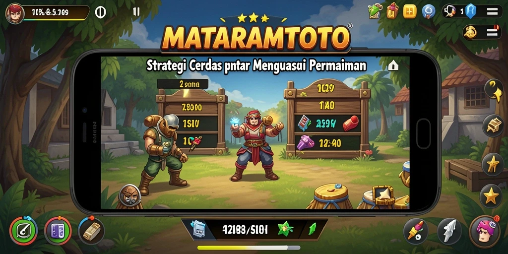 Tampilan gameplay <strong>MATARAMTOTO</strong> menunjukkan taktik strategi yang mendalam.