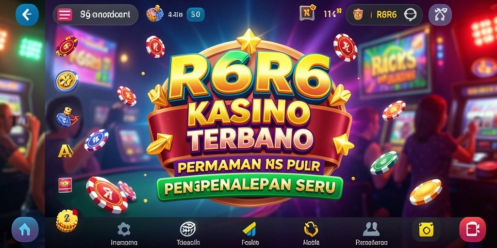Tampilan gameplay seru dalam R6R6 yang menggugah adrenalin.