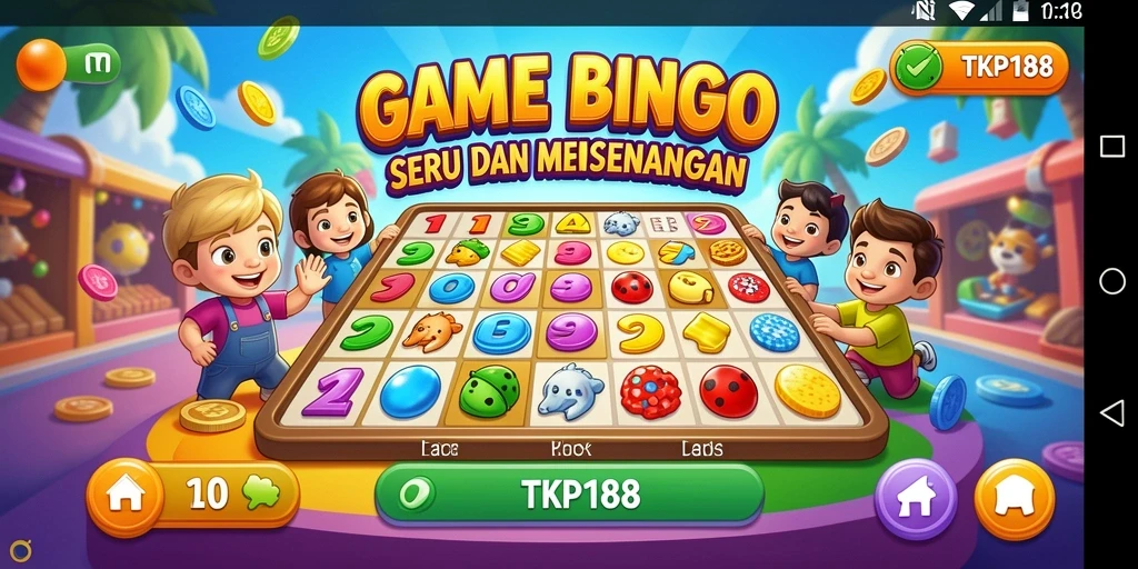 Tampilan gameplay menarik Bingo di TKP188.