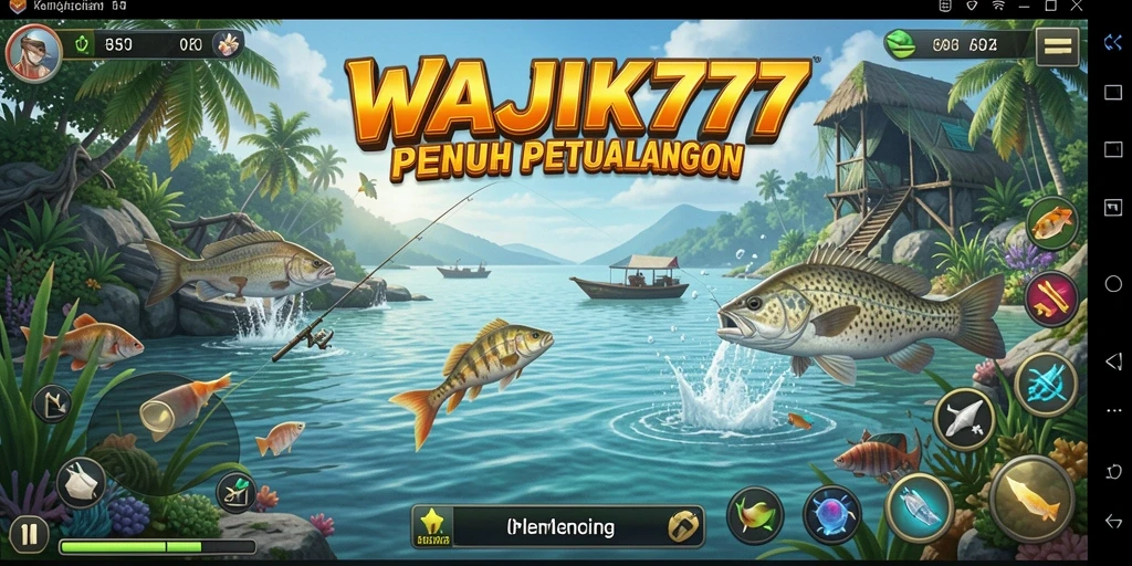 Tangkapan ikan yang menakjubkan dalam gameplay WAJIK777.